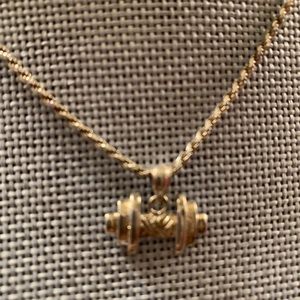 925 SS Weight Pendant Necklace